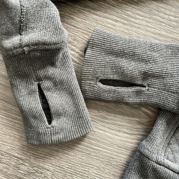 Sz2*Rare*Lululemon Special Edition Scuba hoodie detachable sleeves deep coal EUC - Picture 13 of 16